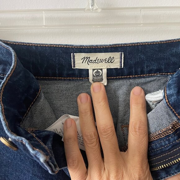 Madewell Emmett Wide Leg in in Leffers Wash - Picture 8 of 11